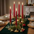 Spitzkerzen 250/23 rubin (12 St.) | Floristik24.de