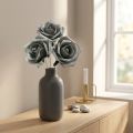 Foam Rose Grau Ø15cm 4 St | Floristik24.de