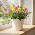 Plastiktopf „Irys“ Weiß Ø17cm H14cm 1 St | Floristik24.de