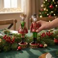 Weihnachtsmaus Mäuse Deko Figuren 14,5cm Rotgrün 2St | Floristik24.de
