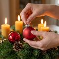Weihnachtskugel Ø4cm Rot Glanz/Matt 24 St | Floristik24.de