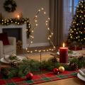 LED Weihnachtsbaum Batteriebetrieben Tischdeko für innen 47cm | Floristik24.de