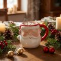 Weihnachtstasse Weihnachtsmann Tasse Weihnachten H10,5cm | Floristik24.de