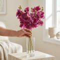 Künstliche Orchideen Lila Kunstblumen wie echt 56cm 3 St | Floristik24.de