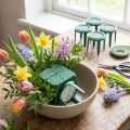 Pinholder Gesteckhalter Selbstklebend für Steckschaum 3cm 5 St | Floristik24.de