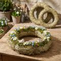Heukränze Tischdeko Naturmaterial Ø 31-32cm 5er Set | Floristik24.de