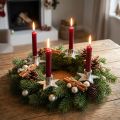 Kerzenständer Silber Stabkerzenhalter Stern 8x8x4,5cm 4St | Floristik24.de