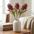 Skimmie Kunstblumen Burgund Skimmia Japonica Dry Look 59cm 3St | Floristik24.de