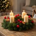 Künstliche rote Beeren Mini Weihnachtskugeln für floristische Dekoration 2cm 48St | Floristik24.de