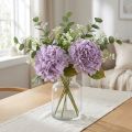 Deko Hortensien Kunstblumen Lila Blüte Ø18cm 69cm 2St | Floristik24.de