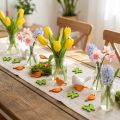 Deko Vogel und Schmetterling Holz Streudeko bunt 2cm 144 St | Floristik24.de