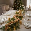 Kugelgirlande Gold Weihnachten