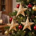 Deko Rattan Sterne Weihnachten 14,5cm 3er Set | Floristik24.de