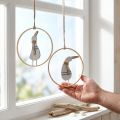 Hängedeko Fenster Dekohänger Maritime Deko Ente Ø15cm 4St | Floristik24.de