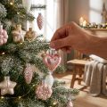 Christbaumschmuck Glas Weihnachtsbaumschmuck Pastell 12St | Floristik24.de