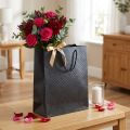 Geschenktasche Geschenktüte Schwarz 26×12×32cm 1 St | Floristik24.de