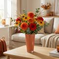 Vase Blumenvase Deko Vase Fizzy Siena Ø13,5cm H20cm | Floristik24.de