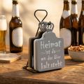 Flaschenöffner mit Sprüchen Holz, Metall Sortiert 4er-Set | Floristik24.de
