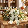 Geschenkband Kürbis Band Herbst Grün 40mm 15m | Floristik24.de