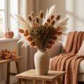 Trockenblumen Broom Bloom Olivgrün 160g 48cm | Floristik24.de