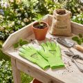 Kixx Gartenhandschuhe Gr.7 Hellgrün, Limette | Floristik24.de