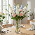 Levkoje Weiß Kunstblume Künstliche Stielblume 78cm | Floristik24.de