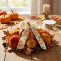 Geschenkband Kürbis Band Herbst Orange 40mm 15m | Floristik24.de