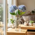 Blütenzweig Hortensie für stilvolle Wohnraumdekoration 80cm 2St | Floristik24.de