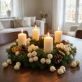 Mini Weihnachtskugeln Creme Mix Matt/Glanz Ø25mm 140St | Floristik24.de