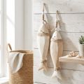 Holzfisch Deko maritim Anhänger Paulownia Holz 27cm 2St | Floristik24.de