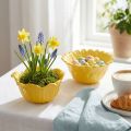 Blumenschale dekorativ Schale Keramik für Wohnungsgestaltung und Geschenkideen 13cm 2St | Floristik24.de