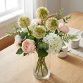 Zierlauch Allium künstlich Rosa/Grün Ø8cm 58cm | Floristik24.de