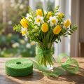 Juteband Grün 5cm 40m | Floristik24.de