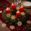 Weihnachtssterne Sterne Weihnachtsdeko Metall Ø6cm 36 St | Floristik24.de