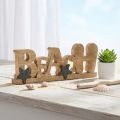 Aufsteller Schriftzug „Beach“ Maritime Deko Holz 35×12cm | Floristik24.de