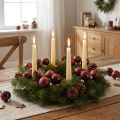 Mini Glaskugeln für Weihnachten in Berry Ø3cm 22 St | Floristik24.de