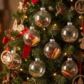 Weihnachtskugel Glas Ø4cm klar 24 St | Floristik24.de