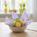 Lila Federn Flauschig Bastelbedarf Frühling 5–10cm 20g | Floristik24.de