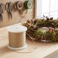 Rebdraht Natur Dünner Draht auf Spule 0,80mm 1kg | Floristik24.de