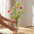Dill Kunstpflanze mit langem Stiel Wiesenblume Grün Weiß 87cm | Floristik24.de