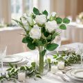 Rosenstrauß Weiß L46cm | Floristik24.de