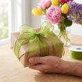 Chiffonband Organzaband Dekoband Organza Grün 25mm 20m | Floristik24.de