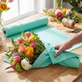 Manschettenpapier Seidenpapier Blumenpapier Türkis 25cm 100m | Floristik24.de