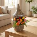 Deko Skulptur Paulownia Holz  Ø15cm H39cm | Floristik24.de