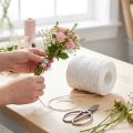 Papierdraht Weiß Papierwickeldraht Draht 0,4mm 205m | Floristik24.de