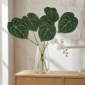 Künstliche Anthurium Blätter Kunstpflanze Grün 96cm | Floristik24.de