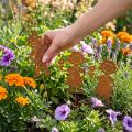 Gartenstecker Rost Optik Gartendeko Mädchen und Junge 4St | Floristik24.de