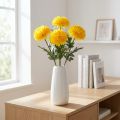 Dahlie Künstlich Deko Blumen Gelbe Blüte L64cm 3 St | Floristik24.de