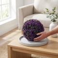 Deko Kugel in Lila Pflanzenkugel künstlich Ø18cm 1 St | Floristik24.de