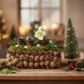 Zapfenkasten rechteckige Form für Bepflanzung 40cm | Floristik24.de